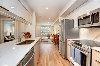 A modern kitchen